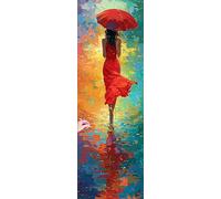 Large Diamond Art for Adults 300x100cm Retro 5D Diamond Painting Kits for Adults Full Round Drill Crystal Gem Art Kits DIY Woman Dimond Painting Embroidery Crafts for Autumn Decor Gifts for Women Z-88