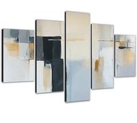 Large Diamond Art for Adults 5 Pack 88x175cm/34x69in 5D Diamond Painting Modern DIY Full Drill Sequins Rhinestone Gem Crystal Arts Kits,Paint by Numbers for Adults for Home Wall Decor Abstract 0b-1418