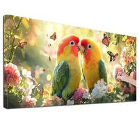 Large Diamond Art for Adults, 5D DIY Love Diamond Art Painting 24x56 inch, Full Drill Valentine's Day Crystal Art Rhinestone Gem Arts and Crafts for Adults, Paint with Diamonds for Home Decor, X-31