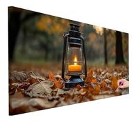 Large Diamond Art for Adults 80x30cm Diamond Painting Autumn Kits, 5D Leaf Dimond Art Hobbies for Adults Women Beginners, DIY Round Full Drill Crystal Gem Paintings Kits for Christmas Decorations B-77
