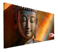 Large Diamond Art for Adults 80x30cm Diamond Painting Retro Kits, 5D Religion Dimond Art Hobbies for Adults Women Beginners, DIY Full Drill Crystal Gem Paintings Kits for Christmas Decorations B-47