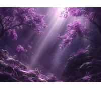 Large Diamond Art Forest Diamond Painting, Dimond Painting Landscape Mosaic Kits for Adults 5D DIY Full Drill Gem Art Cross Stitch Crafts Embroidery Kit for Room Wall Decor 36x28 Inch -lsy25010XF