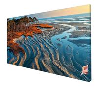 Large Diamond Art Kits Adults 51.2x19.7in Landscape Diamond Painting Kit Nature Dimond Art for Adults Beginner, 5D Full Drill Crystal Gem Paintings, DIY Dimond Cross Stitch for Room Decor Gifts K-59