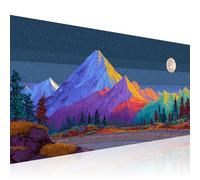 Large Diamond Art Kits Adults 60x150cm Mountain Diamond Painting with Complete Tool Set, DIY 5D Crystal Gem Art Cross Stitch Paint by Numbers Color Full Drill Pictures for Home Decor & Gifts 2Z-789
