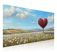 Large Diamond Art Kits Adults 70x140cm Love Diamond Painting with Complete Tool Set, DIY 5D Crystal Gem Art Cross Stitch Paint by Numbers Tree Full Drill Pictures for Home Decor & Relax Gifts 2Z-866