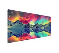 Large Diamond Art Kits Adults Fantasy, 5D Diamond Painting Mountain Crystal Art, DIY Diamond Art Full Drill Diamond Dots Gem Art, Crystal Art and Crafts, Perfect Craft Mens Gifts, Decor 4x8in Y2-594