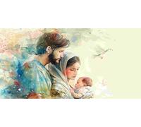 Large Diamond Art Kits Adults, Happy Family 5D Diamond Painting for Kids Crystal Gem Art Round Full Drill Canvas Painting DIY Cross Stitch Crafts Home Wall Room Decor, Gifts for Women 24x48 inch a1031