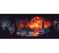 Large Diamond Art Kits Adults Sunset, 5D Diamond Art Large Landscape, DIY Cross Stitch Kits for Adults, Full Drill Crystal Rhinestone Embroidery, Home Wall Decor, Gifts for Women 40x120in 6-1511