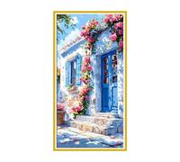 Large Diamond Art Kits Adults Tracery Wall - 5D Diamond Painting Kits for Kids, Round Full Drill Gem Crystal Art Mosaic Kits, for Wall Decor Home Office Decor Pictures, Female Gifts 36 x 72inch i-344
