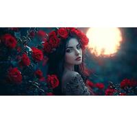 Large Diamond Art Kits for Adults Flower 50x100cm/20x40in Full Drill Round Rhinestone Big Diamond Painting Kit Woman, Gem Art Cross Stitch Embroidery Canvas for Crafts Home Wall Decor Gifts f0j-1122