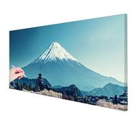 Large Diamond Art Landscape Kits 130x50cm 5D Diamond Painting Japan Kits for Adults, DIY Full Drill Crystal Gem Art Adult Crafts, Large Size Dimond Painting Embroidery Crafts Autumn Decor Gifts L-70
