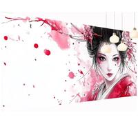 Large Diamond Art Painting Japanese Diamond Painting Kits for Adults Woman 5D Round Full Drill Crystal Art and Crafts for Adults Kids, Wall Gem Arts With Accessories for Home Decor 90x180 cm S2-430