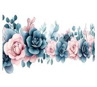 Large Diamond Painting 100x40cm, Simplicity Diamond Art Painting Kits for Adults, DIY Round Full Drill Cross Stitch Crystal Creations Gem Art Dimond Paintings Kits Flower for Adults, Room Decor B-99