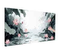 Large Diamond Painting 150x60cm, Retro Diamond Art Painting Kits for Adults, DIY Round Drill Cross Stitch Crystal Creations Gem Art Diamonds Paintings Flower for Adults, Room Decor, Gifts, Model,F-42