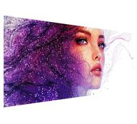 Large Diamond Painting 150x60cm, Simplicity Diamond Art Painting Kits for Adults, DIY Round Full Drill Cross Stitch Crystal Creations Gem Art Dimond Paintings Kits Woman for Adults, Bedroom Decor D-97