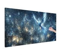 Large Diamond Painting 180x70cm, Phoenix Diamond Art Painting Kits for Adults, DIY Round Drill Cross Stitch Crystal Creations Gem Art Diamonds Paintings Dream for Adults, Room Decor, Gifts, Model,R-83