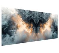 Large Diamond Painting 200x80cm, Abstract Diamond Art Painting Kits for Adults, DIY Round Full Drill Cross Stitch Crystal Creations Gem Art Dimond Paintings Kits Cloud for Adults, Bedroom Decor D-37