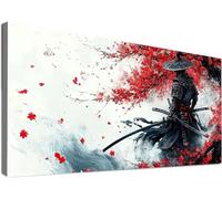 Large Diamond Painting 40x70cm,5D Warrior Diamond Art Kits Adults, Full Drill Dimond Painting Japan Craft Kits for Kids Age 10, DIY Mosaic Crystal Creations Sequin Art for Home Decoration Gifts C2-339