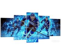 Large Diamond Painting Kits for Adults 300x150cm, 5 Piece Hockey Diamond Art Kits Adults, Full Drill Dimond Painting Sports Craft Kit for Kids Age 10, 5D DIY Crystal Sequin Art for Home Decor W5-629