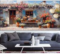 Large Diamond Painting Plant 40x415in,Landscape Diamond Art Kits Adults,DIY Crystal Art Paint by Numbers Beginner Embroidery Gem Painting Mosaic Craft Canvas kit for Adults,Decor Gift Women LT-296