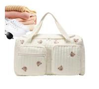 Large Diaper Backpack - Cartoon Bear Diaper Backpack with Compartment - Parent Bag, for Daily Use at Home Work Commuting Shopping Hospital and Camping