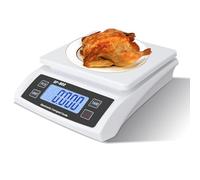 Large Digital Kitchen Scale 30kg/66lb Food Weighing Scales with LCD Display Tare Function Counting 6 Units Electronic scales for Cooking Baking Meat