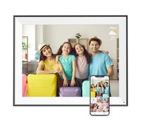 Large Digital Photo Frame 16.2"-Digital-Picture-Frame - 32GB Dual-WiFi Digital Frame, No Touch Screen, Slideshow, Load Photo Video from Phone via APP Email, Free Cloud Storage, Gift for Mom Dad