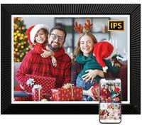 Large Digital Photo Frame 16.2"- Digital Picture Frame 32GB WiFi Digital Frame Send Photos from Anywhere, Auto-Rotate, Touch Screen, Share Videos via App Email, Unlimited Cloud Storage, Gift for Mom