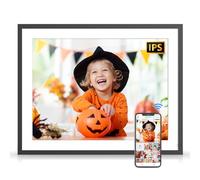 Large Digital Photo Frame 17-inch - Dual-Wifi Electronic Digital Photo Frames, 32GB Digital Photo Frame, Full Function, IPS Touch Screen, Share Photo via App Email, Free Cloud, Gift for Family Friends