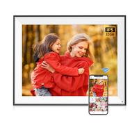 Large Digital-Picture-Frame 17-Inch Photo Frame - Dual WiFi 32GB Digital Frame, Auto Rotate, Full Functions, Wall Mounted, Unlimited Cloud Storage, Sharing Photos Videos Instantly