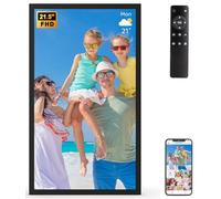 Large Digital Picture Frame 21.5" Digital Photo Frame - 1920x1080 IPS FHD Display, Dual WiFi 32GB, Light Sensor, Auto-Rotate, Wall Mounted, Share Photo/Video Via App Email, for Mom Dad