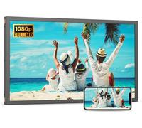 Large Digital-Picture-Frame 21.5" WiFi Photo-Frame - 32GB Digital Picture Frame FHD 1080P, Sync Phone, Light Sensor, Wall-Mounted, Share Photos Videos via App, Email, Free Cloud Storage