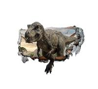 Large Dinosaur Wall Stickers for Boys Bedroom, 3D Dinosaur Wall Art Decals for Kids Nursery Decor, Peel and Stick Dinosaur Stickers, Removable Childrens Wall Stickers for Bedroom, Playroom & Nursery