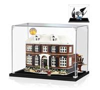 Large Display Case 45 x 40 x 35 cm for Lego Home Alone 21330 mm Acrylic Transparent Dustproof Presentation Box for Star Wars Tie Interceptor 75382 and Figur Collection