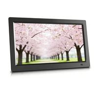 Large Display Digital Picture Frame with Motion Sensor and Remote, Plays Video/Music/Photo/E-book/Calendar/Clock, Auto On/Off and Power-Off Memory, USB/SD Card Compatible