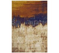 Large Distressed Ombre Orange Rug - 290 x 200 cm - Nova