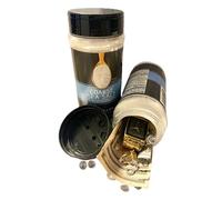 Large Diversion Safe Coarse Sea Salt Can Safe Security Decoy Stash With 5.5 inch Hidden Compartment To Hide Valuables Weighted To Feel Real