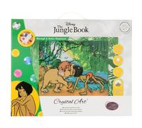 Large Crystal Art Kit DIY Diamond Painting Wooden Frame Hobby Craft Maker 50cm