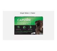 (Large Dog) 1 Tablet Capstar Flea Treatment for Cats & Dogs