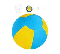 Large Dog Ball, Engaging Moving Balloon Toy, Bouncy Rubber with Interactive Feature, Durable Chew Toy for Enrichment Exercise, Pet Ball with Colorful Style, Tension Relief Toys for Dogs Puppies