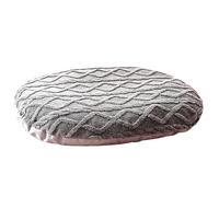 Large Dog Bed Cat Beds Cushion Mattress, Soft Dog Crate Mat Pad for Small Medium Large Pets, Warm Calming Pillow Bed Anti Anxiety Pet Cushion Mat (95 * 75 * 12cm,Grey)