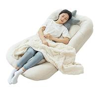 Large Dog Bed, Foldable Bean Bag with Adjustable Support, Washable Cover, Non-Slip Waterproof, Ideal for Dogs and Humans
