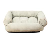 Large Dog Bed for Moms, Washable Couch-Syle Sofa, Anti-Slip Base, Calming Bolster Pet Bed for Ultimate Comfort & Support, Ideal for Large Breeds