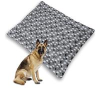 Large Dog Bed Soft Washable Deep Sleeping Cat Cushion,Oxford Cloth Waterproof Calming Dog Crate Mattress Pet Pad Non-Slip Bottom (3XL-115 * 70cm,Oxford E)