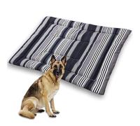 Large Dog Bed Soft Washable Deep Sleeping Cat Cushion,Oxford Cloth Waterproof Calming Dog Crate Mattress Pet Pad Non-Slip Bottom (M-60 * 45cm,Cotton B)