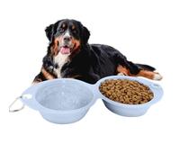 Large Dog Bowls - Portable Foldable Expandable Travel Bowl | Dog Bowl The Slow Feeder, Foldable Pet Bowl, Portable Dog Water Bowl, Cio