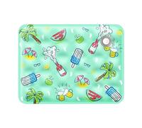 Large Dog Cooling Mat Water Injection Required Dog Cool Down Mat For Dogs Self Cool Pad For Dogs Cats In Hot Summer Pad Washable & Easy Clean Medium Sensor Water Playmat Cats Kids Feel