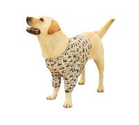 Large Dog Elbow Protection Short T-Shirt,Summer Mesh Breathable Dog Joint Recovery Suit Pet Anti Licking Calluses Protective Clothing for Medium Large Dogs_XL(Panda)