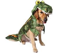 Large Dog Halloween Costume,Funny Crocodile Cosplay Pet Outfits,Xmas Holiday Party Dress Up Croc Jumpsuits for Small Medium Large Dogs Cat