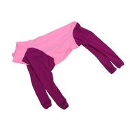 Large Dog Jumpsuit Full Body Pet Clothes Four-Legged Dog Costume for Shedding Prevention Purple Red 9XL Suitable for Northern Malamute and Golden Retriever